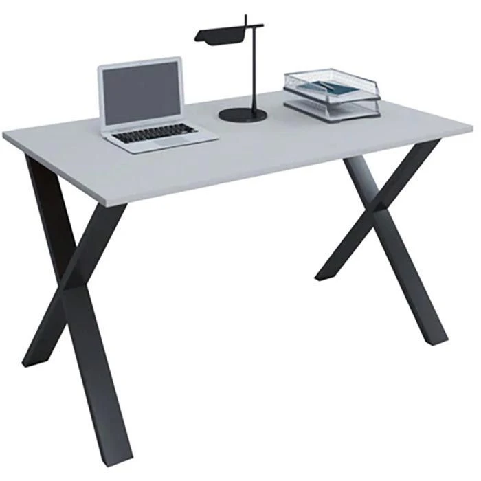 VCM Schreibtisch Lona, 914674, Grau, Maße: 140 X 50cm 3 VCM Schreibtisch Lona, 914674, Grau, Maße: 140 X 50cm
