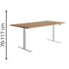 Topstar Schreibtisch E-Table, TTS18080WB, Elektrisch Höhenverst., 180 X 70-120 X 80cm, Buche -PapierMeister Verkäufe 06d49475da9a99678febcb6723a1c39ce2514cb9 schreibtisch topstar e table tts18080wb