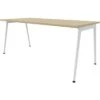 Quadrifoglio Schreibtisch X3-Serie, Eiche / Weiß, Maße: 180 X 80cm -PapierMeister Verkäufe 0a568fd7289667cce4b4655211346a79cf3833e5 schreibtisch quadrifoglio x3 serie eiche weiss