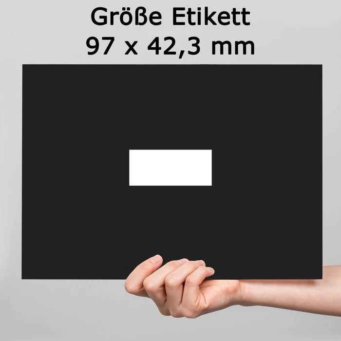 Herma Inkjet-Etiketten 4816, Special, Weiß, 97 X 42,3mm, Matt, 100 Blatt, 1200 Stück 5 Herma Inkjet-Etiketten 4816, Special, Weiß, 97 X 42,3mm, Matt, 100 Blatt, 1200 Stück – Bild 3