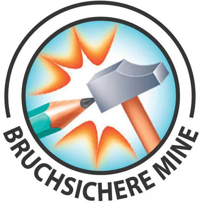 Bic Bleistift ECOlutions Evolution 655, 880332, Härte HB, Aus Kunstharz, Mit Radiergummi, 12 Stück 6 Bic Bleistift ECOlutions Evolution 655, 880332, Härte HB, Aus Kunstharz, Mit Radiergummi, 12 Stück – Bild 4