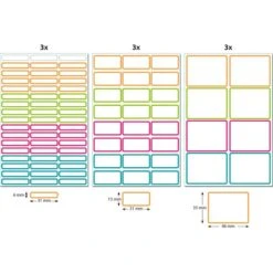 Zweckform Vielzwecketiketten 59983 Farbig Sortiert, 31x6 Mm, 31x15 Mm, 46x35 Mm, 9 Blatt, 249 Stück 14 Zweckform Vielzwecketiketten 59983 Farbig Sortiert, 31x6 Mm, 31x15 Mm, 46x35 Mm, 9 Blatt, 249 Stück -PapierMeister Verkäufe 1de8b95b119a08ef1195cb2f463bebc0294726ce vielzwecketiketten zweckform 59983 farbig sortiert