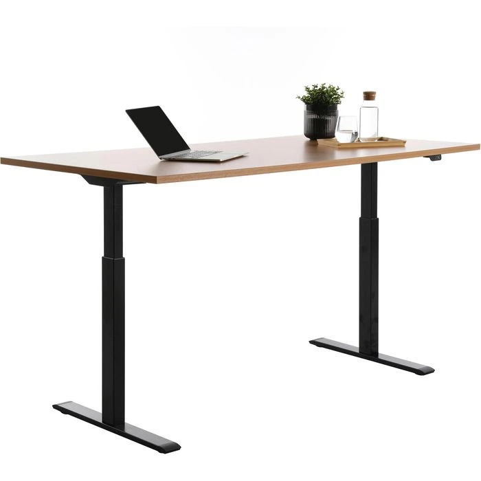 Topstar Schreibtisch E-Table, TTS18080SB, Elektrisch Höhenverst., 180 X 70-120 X 80cm, Buche 7 Topstar Schreibtisch E-Table, TTS18080SB, Elektrisch Höhenverst., 180 X 70-120 X 80cm, Buche – Bild 5