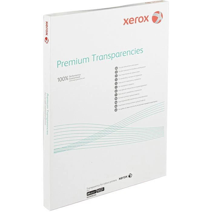 Xerox™ Xerox Kopierfolien 500172, Premium Transparencies, A4, Für Farblaserdrucker, Transparent, 50 Stück 4 Xerox™ Xerox Kopierfolien 500172, Premium Transparencies, A4, Für Farblaserdrucker, Transparent, 50 Stück – Bild 2