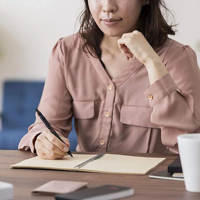 Rotring Kugelschreiber 600, Gehäuse Schwarz, Schreibfarbe Schwarz 6 Rotring Kugelschreiber 600, Gehäuse Schwarz, Schreibfarbe Schwarz – Bild 4