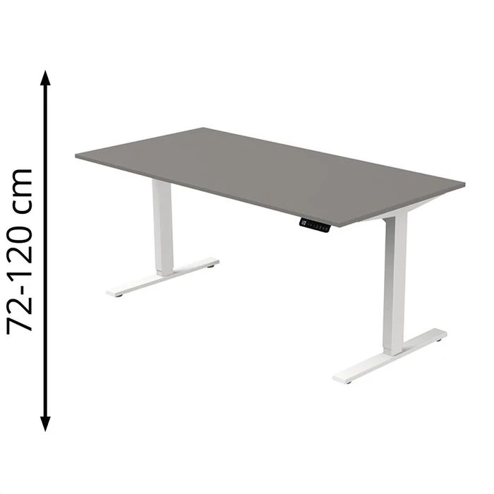 Kerkmann Schreibtisch Move 3, 3806, Graphit, Elektrisch Höhenverstellbar, 160 X 72-120 X 80cm 3 Kerkmann Schreibtisch Move 3, 3806, Graphit, Elektrisch Höhenverstellbar, 160 X 72-120 X 80cm