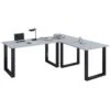 VCM Schreibtisch Lona, 916428, Grau, Maße: 190 X 160cm, L-Form -PapierMeister Verkäufe 38cc02c27308564a01a05b63adbdc9b082a8c2c5 schreibtisch vcm lona 916428 grau