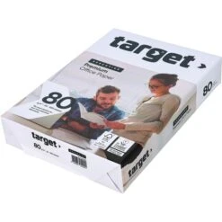 Target Kopierpapier Executive, A4, 80 G/m², Hochweiß, 500 Blatt
