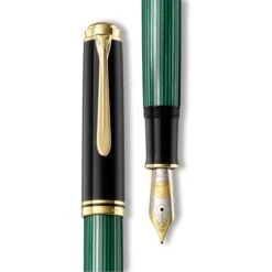 Pelikan Füller Souverän M1000, 987594, Schwarz/grün, Goldfeder 18 Karat, Feder M -PapierMeister Verkäufe 39bd54934d9a94d3049e050ee56802daca6f1589 fueller pelikan souveraen m1000 987594