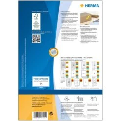 Herma Universaletiketten 4555, Special, Gelb, 105 X 42,3mm, 100 Blatt, 1400 Stück -PapierMeister Verkäufe 3abb5b0602bbc5de5d7ea3cdb0a9e9b740486ff0 universaletiketten herma 4555 special gelb