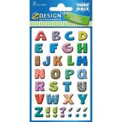 Avery Zweckform 59334 Buchstaben 15mm Bunt A-Z