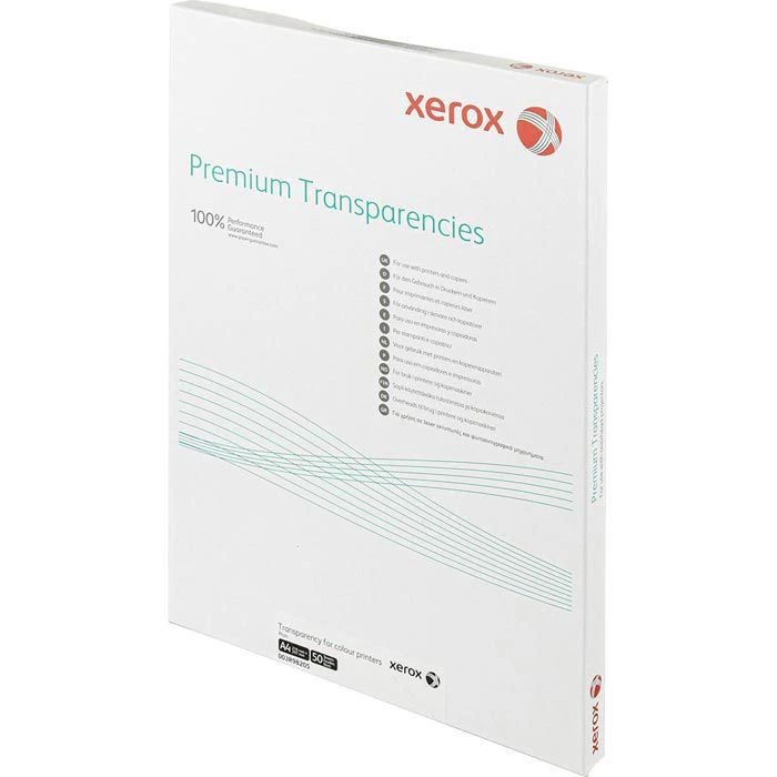 Xerox™ Xerox Kopierfolien 500172, Premium Transparencies, A4, Für Farblaserdrucker, Transparent, 50 Stück 5 Xerox™ Xerox Kopierfolien 500172, Premium Transparencies, A4, Für Farblaserdrucker, Transparent, 50 Stück – Bild 3