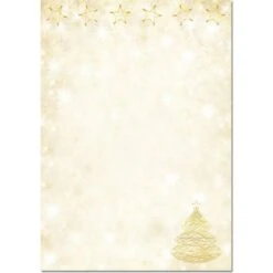 Sigel Weihnachtspapier DP083 Graceful Christmas, A4, 90g/qm, 100 Blatt