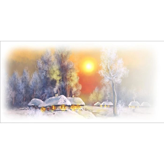 Böttcher-AG Weihnachtsbriefpapier Winterdorf, Set, A4, 90g/m², 100 Blatt + 100 Umschläge 6 Böttcher-AG Weihnachtsbriefpapier Winterdorf, Set, A4, 90g/m², 100 Blatt + 100 Umschläge – Bild 4