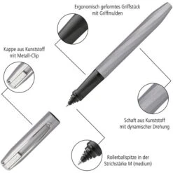 Online Tintenroller Slope Metallic Black, 26138/3D, Gehäuse Schwarz, 0,7mm, Schreibfarbe Blau -PapierMeister Verkäufe 56f5de4666085d0ea730bb0008fc1b7df05d6875 tintenroller online slope metallic black 261383d