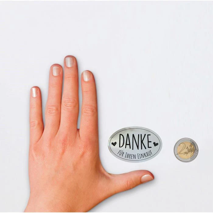 Zweckform Sticker 3844 Promotion, Danke Für Ihren Einkauf, Auf Rolle, 200 Aufkleber 4 Zweckform Sticker 3844 Promotion, Danke Für Ihren Einkauf, Auf Rolle, 200 Aufkleber – Bild 2