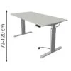 Kerkmann Schreibtisch Move 3, 2326, Lichtgrau, Elektrisch Höhenverstellbar, 160 X 72-120 X 80cm -PapierMeister Verkäufe 5c6a298f41827a845e7f9548e0740122648e0f1f schreibtisch kerkmann move 3 2326 lichtgrau