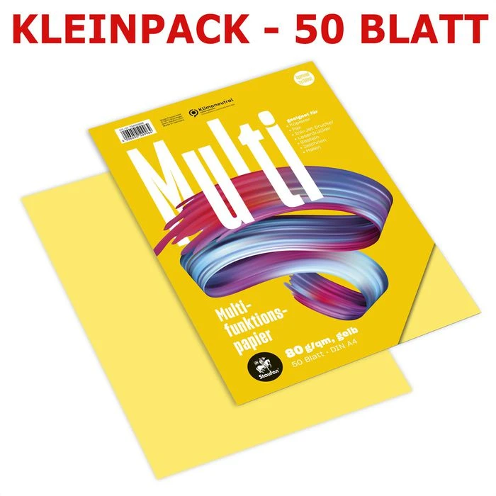 Staufen Kopierpapier Style Multifunktionspapier A4, 80g/qm, Gelb, 50 Blatt 3 Staufen Kopierpapier Style Multifunktionspapier A4, 80g/qm, Gelb, 50 Blatt