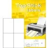Etiketten A4 105 X 148mm Für Drucker 100 Blatt -PapierMeister Verkäufe 6126354ed187a83a00cad149b846dab1db758360 universaletiketten topstick labels 8717 weiss