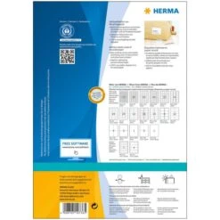 Herma Adressetiketten 10736, Special Recycling, Weiß, 199,6 X 289,1mm, Auf A4, 80 Blatt, 80 Stück -PapierMeister Verkäufe 6f8f05098ca6156395aaa43c0ececd592fcea8cc adressetiketten herma 10736 special recycling