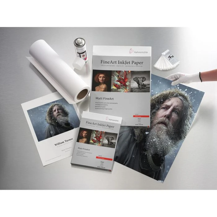 Hahnemühle Inkjet-Papier William Turner FineArt A4, 190 G/m², Matt, Einseitig Bedruckbar, 25 Blatt 6 Hahnemühle Inkjet-Papier William Turner FineArt A4, 190 G/m², Matt, Einseitig Bedruckbar, 25 Blatt – Bild 4