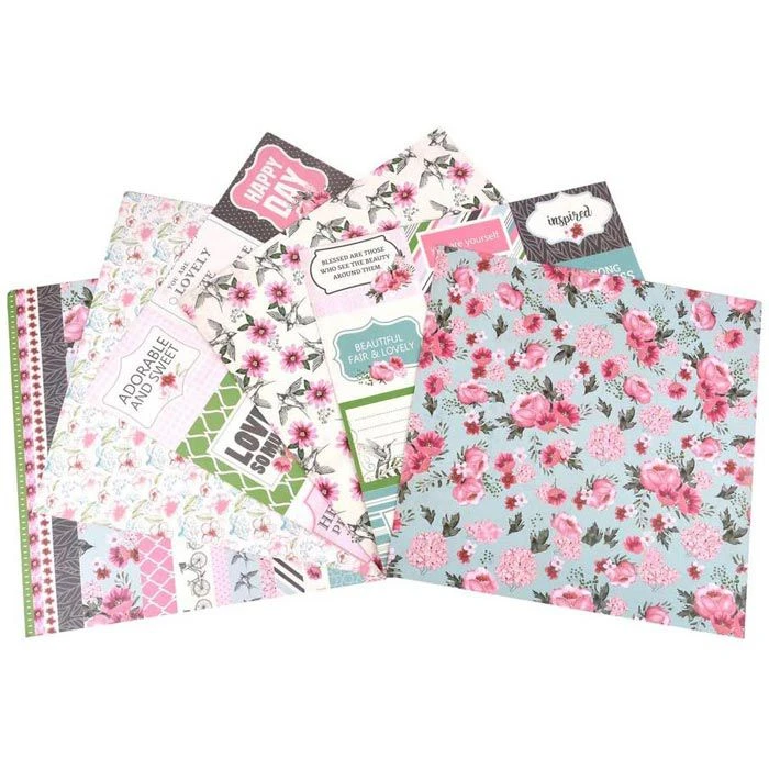 Böttcher-AG Motivblock 24 Designs, 30,5 X 30,5 Cm, 48 Blatt, 200 G/m² 6 Böttcher-AG Motivblock 24 Designs, 30,5 X 30,5 Cm, 48 Blatt, 200 G/m² – Bild 4