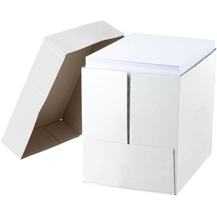 Inapa Recyconomic Trend White A4, 80g, Weiß, Ungeriest, 2500 Blatt Kopierpapier 4 Inapa Recyconomic Trend White A4, 80g, Weiß, Ungeriest, 2500 Blatt Kopierpapier – Bild 2