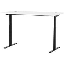 Möbelpartner Schreibtisch Serie 2000, Kreideweiß, Elektrisch Höhenverstellbar, 160 X 71-121 X 75cm -PapierMeister Verkäufe 8de49e5c2d601ca59f36d77b7793fc15394a0665 schreibtisch moebelpartner serie 2000 kreideweiss