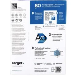 Target Kopierpapier Professional, A4, 80 G/m², Hochweiß, 500 Blatt -PapierMeister Verkäufe 93114a56faf3916d564d84ebdf1b0503f6c454e0 kopierpapier target professional a4
