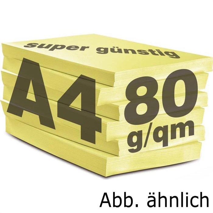 Staufen Kopierpapier Style Multifunktionspapier A4, 80g/qm, Gelb, 50 Blatt 4 Staufen Kopierpapier Style Multifunktionspapier A4, 80g/qm, Gelb, 50 Blatt – Bild 2