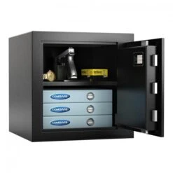 Rottner Tresor Monaco 45, 43,5 X 43,5cm, Mit Doppelbartschloss, 55kg