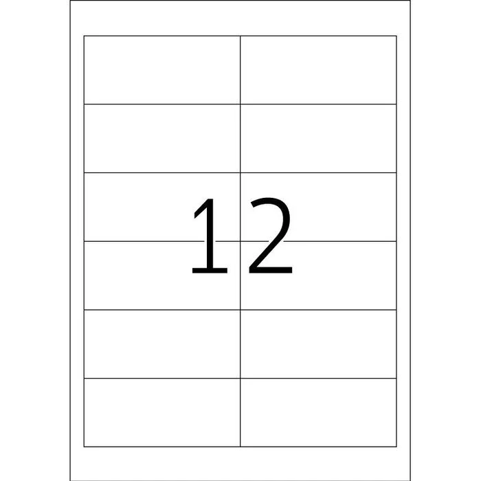 Herma Inkjet-Etiketten 4816, Special, Weiß, 97 X 42,3mm, Matt, 100 Blatt, 1200 Stück 6 Herma Inkjet-Etiketten 4816, Special, Weiß, 97 X 42,3mm, Matt, 100 Blatt, 1200 Stück – Bild 4