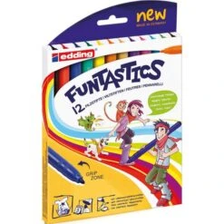 Edding 15 Funtastics 12 Stück Filzstifte