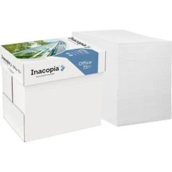 Inacopia Kopierpapier Office, A4, 75g/qm, Weiß, 500 Blatt