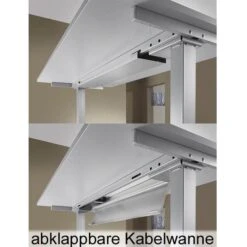 Hammerbacher Schreibtisch XMST 19, Weiß, Elektrisch Höhenverstellbar, 180 X 71-120 X 80cm -PapierMeister Verkäufe a2b36431bf28e2a5e75d817e571d32d32fea1d79 schreibtisch hammerbacher xmst 19 weiss