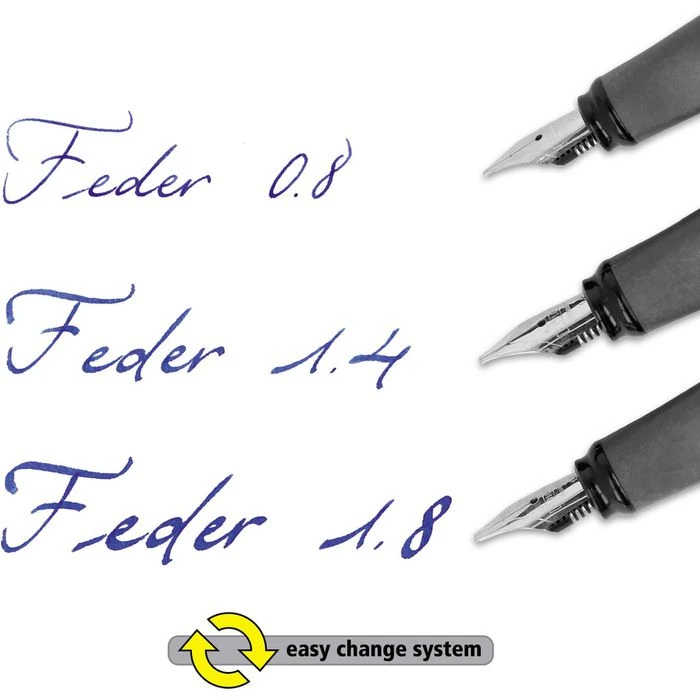 Online Schreibset Air Best Writer, 10055, Kalligrafie-Set, Füller Und Federn, Schwarz 5 Online Schreibset Air Best Writer, 10055, Kalligrafie-Set, Füller Und Federn, Schwarz – Bild 3