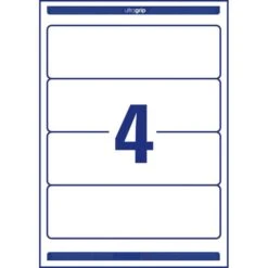 Zweckform Rückenschilder LR4761-25, Recycling Weiß, 61 X 192mm, Selbstklebend, 120 Stück -PapierMeister Verkäufe a32fd82003d9eb7327f0647112f4e219adfdc411 rueckenschilder zweckform lr4761 25 recycling weiss