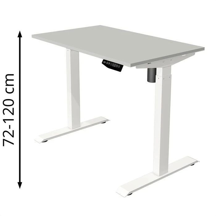 Kerkmann Schreibtisch Move 1, 3886, Lichtgrau, Elektrisch Höhenverstellbar, 100 X 72-120 X 60cm 3 Kerkmann Schreibtisch Move 1, 3886, Lichtgrau, Elektrisch Höhenverstellbar, 100 X 72-120 X 60cm