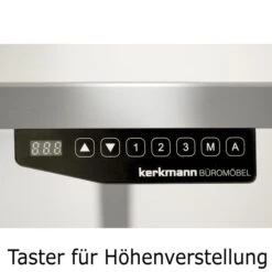 Kerkmann Schreibtisch Move 1 Style 1762, Lichtgrau, Elektrisch Höhenverstellbar, 180 X 74-123 X 80cm -PapierMeister Verkäufe aab20d9f188b56d9035d51d413f9a8730d07c277 schreibtisch kerkmann move 1 style 1762 lichtgrau
