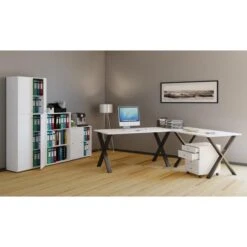 VCM Schreibtisch Lona, 914670, Weiß, Maße: 140 X 50cm -PapierMeister Verkäufe af8ebc889e5073d34a27e6b0a9ab990b34ea91fa schreibtisch vcm lona 914670 weiss