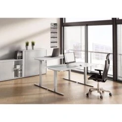 Hammerbacher Schreibtisch XMST 19, Weiß, Elektrisch Höhenverstellbar, 180 X 71-120 X 80cm -PapierMeister Verkäufe b20b2d70d4b097e4262b15fd63422410090abc13 schreibtisch hammerbacher xmst 19 weiss