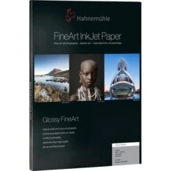Hahnemühle Inkjet-Papier Baryta FineArt, A4, 325 G/m², Glänzend, Einseitig Bedruckbar, 25 Blatt