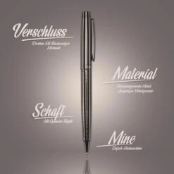 Hörner Kugelschreiber Urban 1001, Gehäuse Schwarz, Metall, Schreibfarbe Schwarz -PapierMeister Verkäufe c158fb2e39ad32a648077c2bc7aa50ac340a0d73 kugelschreiber hoerner urban 1001