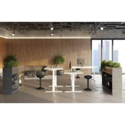 Actiforce Schreibtisch Pro 670SLS, Weiß, Elektrisch Höhenverstellbar, 160 X 63-130 X 80cm -PapierMeister Verkäufe c1f353f59d0d9bff2affb4fc0b329eabdfc97588 schreibtisch actiforce pro 670sls weiss