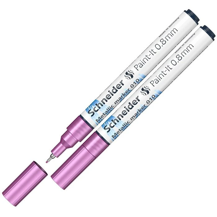 Schneider® Schneider Metallic-Marker Paint-It 010, Violet, Lila, 0,8 Mm 5 Schneider® Schneider Metallic-Marker Paint-It 010, Violet, Lila, 0,8 Mm – Bild 3