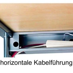 Hammerbacher Schreibtisch B-Serie, Weiß, Maße: 200 X 120cm, L-Form -PapierMeister Verkäufe c9c78b068c772348bcc3d35af8c3ac807d6730b8 schreibtisch hammerbacher b serie weiss