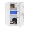 Rottner Tresor Atlas Fire 65 EL, EN 1, Innentresor, Weiß, 65,5 X 44cm, Mit Elektronikschloss, 155kg