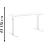 Actiforce Schreibtisch Pro 670SLS, Weiß, Elektrisch Höhenverstellbar, 160 X 63-130 X 80cm -PapierMeister Verkäufe d2a4e383c29c5f5b8e8cad6de5ca330db08ae42e schreibtisch actiforce pro 670sls weiss