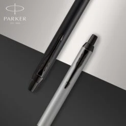 Parker® Parker Kugelschreiber IM Achromatic PVD, 2127618, Mattschwarz, Messing, Schreibfarbe Blau -PapierMeister Verkäufe d4c85260e8430ba9bfb3dc0e8115a3dddaa8e44e kugelschreiber parker im achromatic pvd 2127618