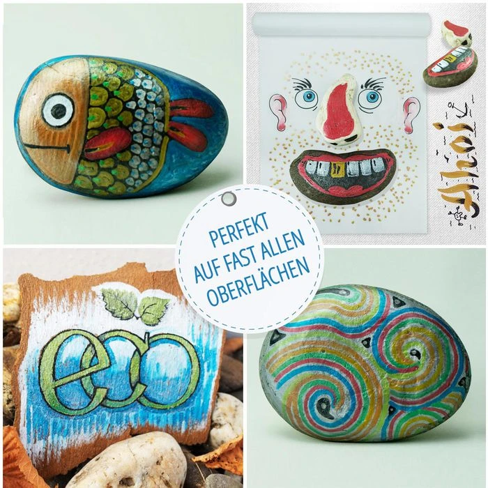 Intrend Metallic-Marker Metallic Color Pen, Rundspitze, Strichbreite 2mm, 10 Stück – Bild 4